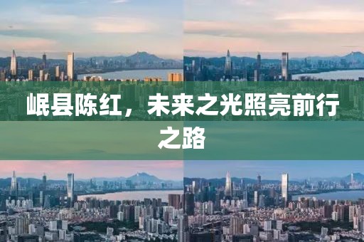 岷县陈红，未来之光照亮前行之路