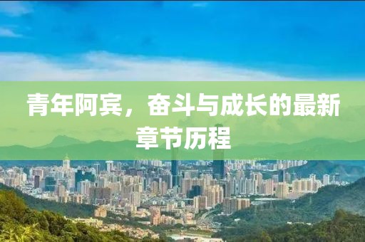 青年阿宾，奋斗与成长的最新章节历程