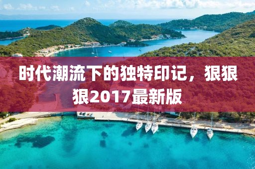 时代潮流下的独特印记，狠狠狠2017最新版