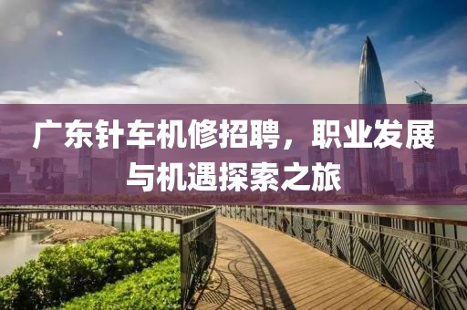 广东针车机修招聘，职业发展与机遇探索之旅