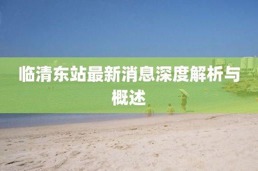 临清东站最新消息深度解析与概述