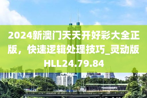 2024新澳门天天开好彩大全正版，快速逻辑处理技巧_灵动版HLL24.79.84