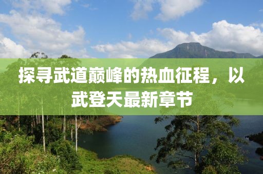 探寻武道巅峰的热血征程，以武登天最新章节