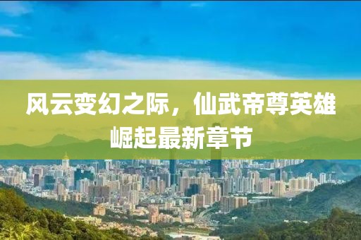 风云变幻之际，仙武帝尊英雄崛起最新章节