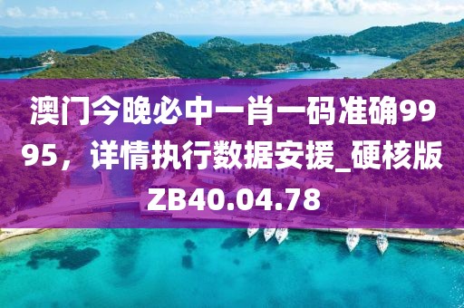 澳门今晚必中一肖一码准确9995，详情执行数据安援_硬核版ZB40.04.78