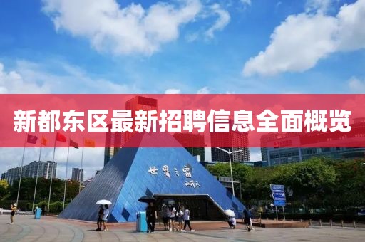 新都东区最新招聘信息全面概览