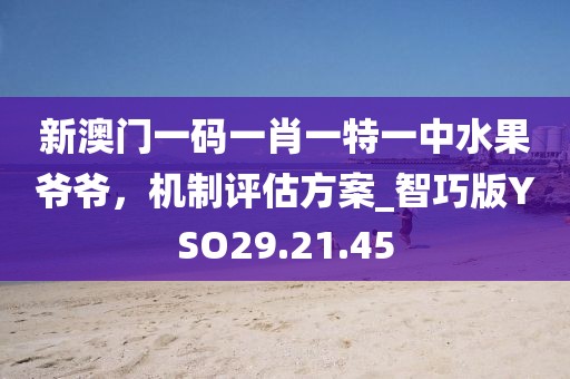 新澳门一码一肖一特一中水果爷爷，机制评估方案_智巧版YSO29.21.45