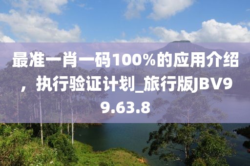 最准一肖一码100%的应用介绍，执行验证计划_旅行版JBV99.63.8