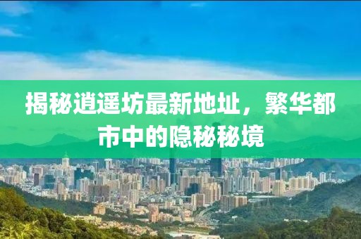 揭秘逍遥坊最新地址，繁华都市中的隐秘秘境