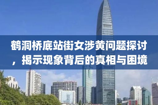 鹤洞桥底站街女涉黄问题探讨，揭示现象背后的真相与困境