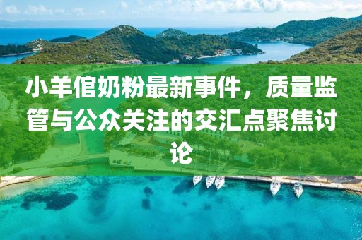 小羊倌奶粉最新事件，质量监管与公众关注的交汇点聚焦讨论