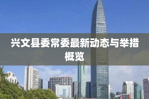 兴文县委常委最新动态与举措概览