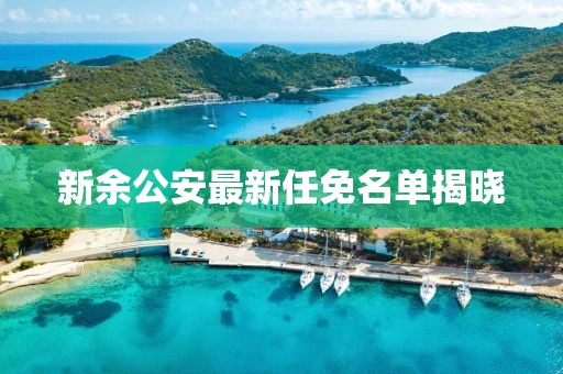 新余公安最新任免名单揭晓