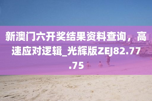 新澳门六开奖结果资料查询，高速应对逻辑_光辉版ZEJ82.77.75