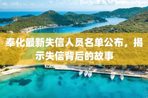 奉化最新失信人员名单公布，揭示失信背后的故事