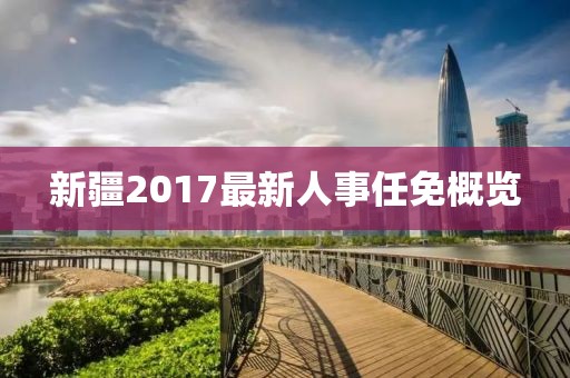 新疆2017最新人事任免概览