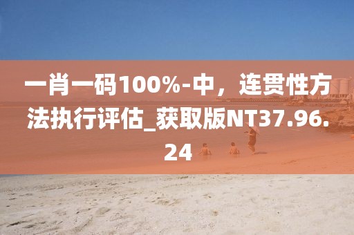 一肖一码100%-中，连贯性方法执行评估_获取版NT37.96.24