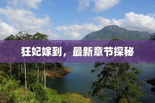狂妃嫁到，最新章节探秘