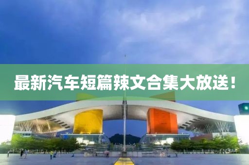 最新汽车短篇辣文合集大放送！