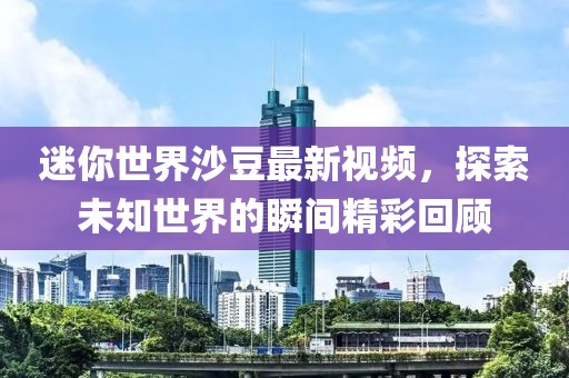 迷你世界沙豆最新视频，探索未知世界的瞬间精彩回顾