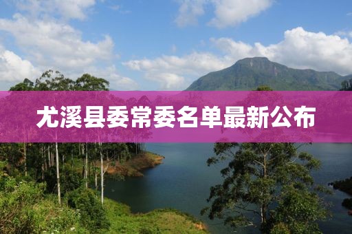 尤溪县委常委名单最新公布