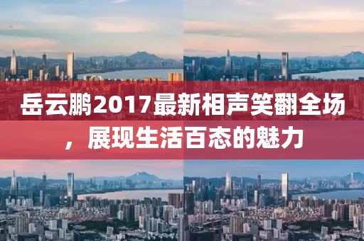 岳云鹏2017最新相声笑翻全场，展现生活百态的魅力