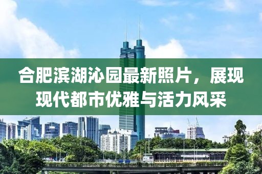合肥滨湖沁园最新照片，展现现代都市优雅与活力风采