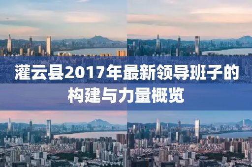 灌云县2017年最新领导班子的构建与力量概览