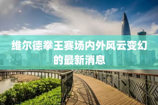 维尔德拳王赛场内外风云变幻的最新消息