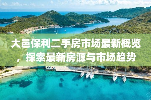 大邑保利二手房市场最新概览，探索最新房源与市场趋势