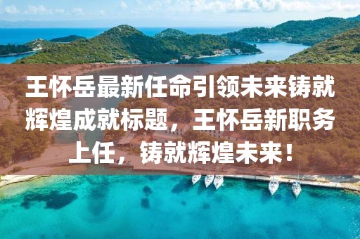 王怀岳最新任命引领未来铸就辉煌成就标题，王怀岳新职务上任，铸就辉煌未来！