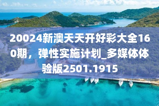 20024新澳天天开好彩大全160期，弹性实施计划_多媒体体验版2501.1915