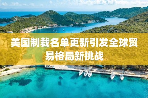 美国制裁名单更新引发全球贸易格局新挑战
