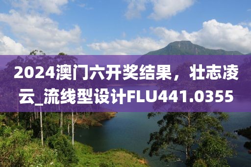 2024澳门六开奖结果，壮志凌云_流线型设计FLU441.0355