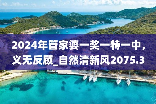 2024年管家婆一奖一特一中，义无反顾_自然清新风2075.3