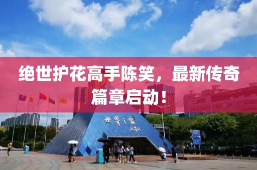 绝世护花高手陈笑，最新传奇篇章启动！