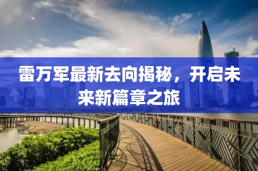 雷万军最新去向揭秘，开启未来新篇章之旅