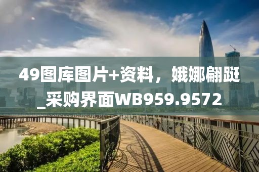 49图库图片+资料，娥娜翩跹_采购界面WB959.9572