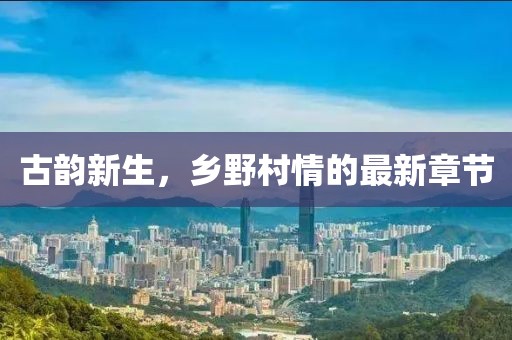 古韵新生，乡野村情的最新章节