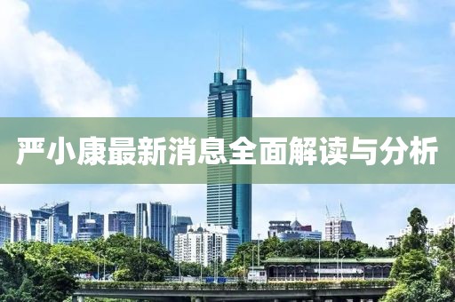 严小康最新消息全面解读与分析