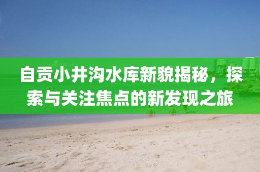 自贡小井沟水库新貌揭秘，探索与关注焦点的新发现之旅