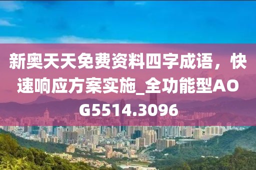 新奥天天免费资料四字成语，快速响应方案实施_全功能型AOG5514.3096