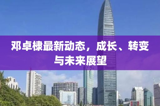 邓卓棣最新动态，成长、转变与未来展望