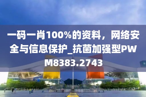 一码一肖100%的资料，网络安全与信息保护_抗菌加强型PWM8383.2743