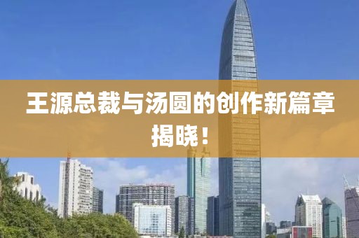 王源总裁与汤圆的创作新篇章揭晓！