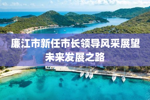 廉江市新任市长领导风采展望未来发展之路