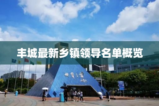 丰城最新乡镇领导名单概览