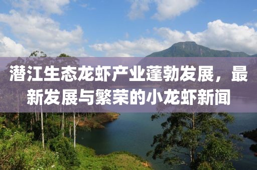 潜江生态龙虾产业蓬勃发展，最新发展与繁荣的小龙虾新闻