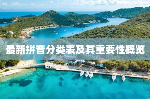 最新拼音分类表及其重要性概览
