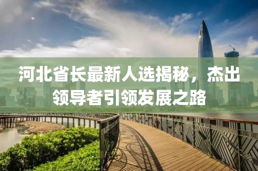 河北省长最新人选揭秘，杰出领导者引领发展之路